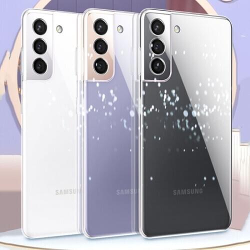 Camera Protection Case For Samsung Galaxy S21 Ultra Slim Soft TPU Transaprent Clear Phone Case For Samsung S21 Plus Ultra Cover