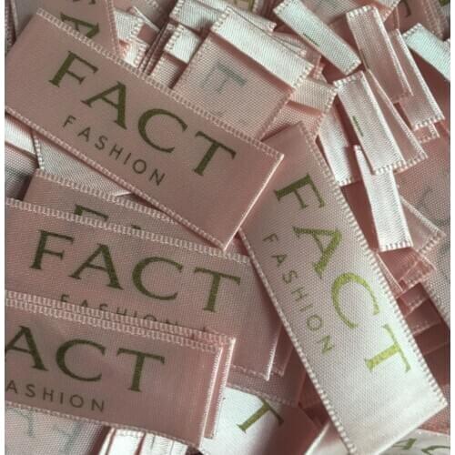 1000pcs labels for clothes customized garment jacket shoe label/printed clothing tag/embroidered tag sewing labels LB-023