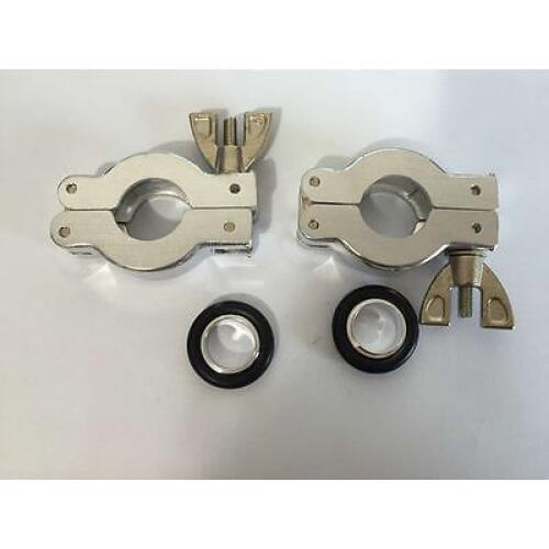 Clamp KF-16 Vacuum Pump Fitting Parts Contain o-rings aluminum bracket