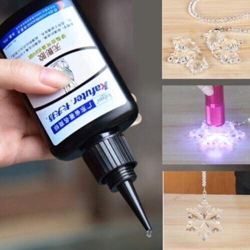 50ML K-300 UV Glue Curing Adhesive Transparent Glass Bonding Repair Liquid Glue