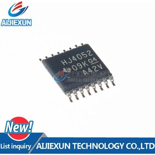 50Pcs CD74HC4052PWR TSSOP-16 Analog Multiplexer Dual 4:1 16-Pin TSSOP T/R in stock 100% New and original