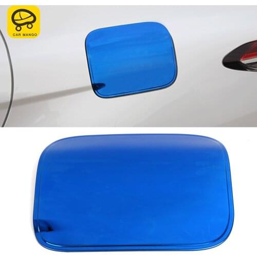 CarMango Car Accessories Fuel Oil Gas Tank Cap Pad Cover Trim Sticker Frame Exterior Decoration for Toyota Camry XV70 2017-2020