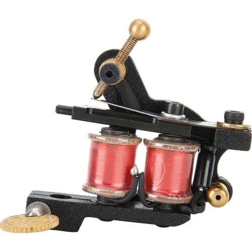 Space Aluminum Coil Tattoo Machine Liner Shader Tattoo Device for Body Artists Black Permanent Makeup Liner Shader Tattoos Tools