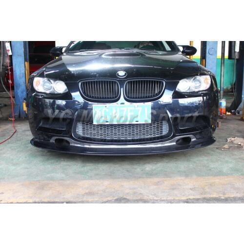 Car Accessories Carbon Fiber GT4 ( GTS4) Style Front Lip Fit For 2008-2012 E92 E93 M3 Front Lip Splitter Car Stying