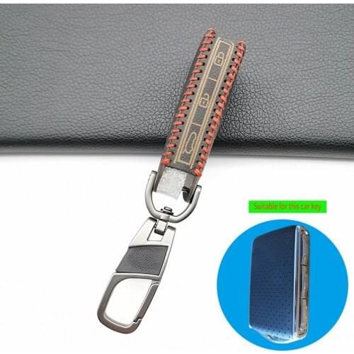 For Volvo XC90 XC70 S60 S80 S90 C30 V70 V90 leather Remote Key Fob Case Shell Cover Skin Holder 2017 2018 car keys accessories