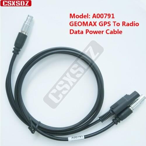 GEOMAX GPS RTK To PDL Radio And External Battery,A00791,GEOMAX GPS Data Power Cable