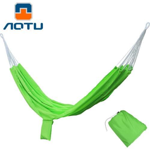 NEW 2020 Outdoor Hiking leisure hammock Double hammock parachute cloth Lightweight breathable camping adults 200*140CM