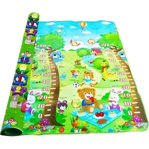 Educational Toy Mat Games For Children Waterproof Baby Play Mat Toddler Soft Crawling Pad Tasteless Cartoon EVA Floor Playmat