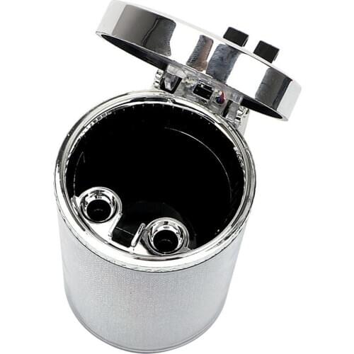 Stylish Colorful LED Light Car Air Vent Ashtray Ash Holder Container