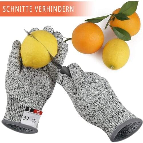 Cut Resistant Gloves, Children Engraving Gloves are Suitable for Cooking, Kite Flying And Gardening.5 Levels of Protection