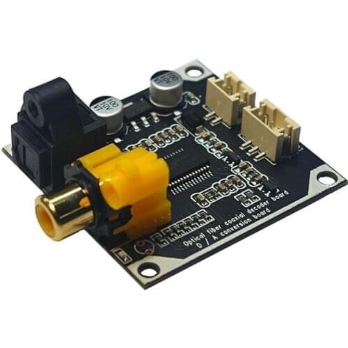 Optical fiber Decoding board 24 bit 192K digital audio receiver