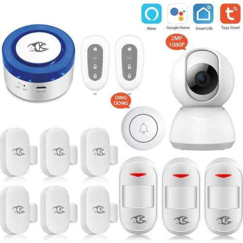 Tuya alarm security system APP Control Wireless Alarm System Remote Control