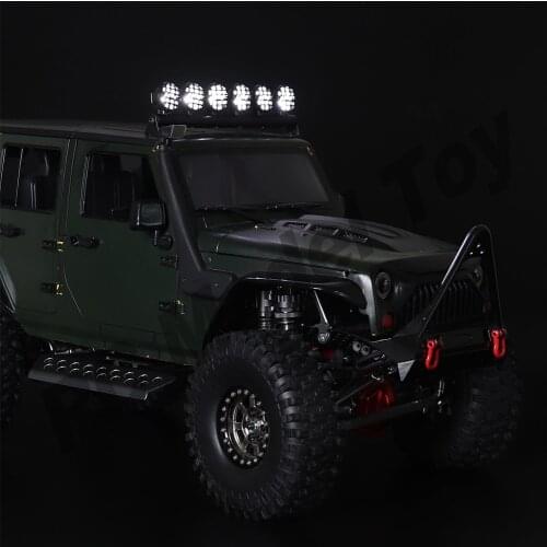 RC Car Roof Lamp LED Light Bar for 1/10 RC Crawler Axial SCX10 II 90046 Redcat GEN8 Traxxas TRX4 RGT 86100