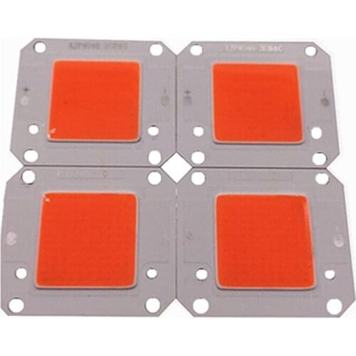 DC12V 50W COB LED Full spectrum 400-840nm High Powe Grow Light for hydroponics