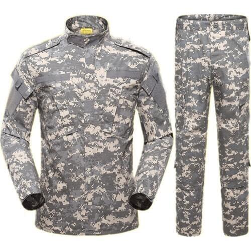 ACU Tactical Clothing Gear Accessories Outdoor Suit Camouflage Spring Autumn Long Sleeve Adult Mens Military Uniform Training