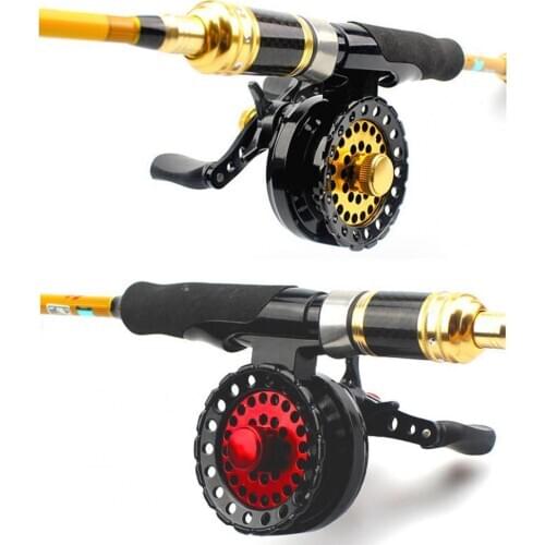 1pc Fly Fishing Reel Ice fishing reel Micro lead Gear 2.6:1magnetic brake 6+1BB fish line wheel 6+1BB Baitcasting reel