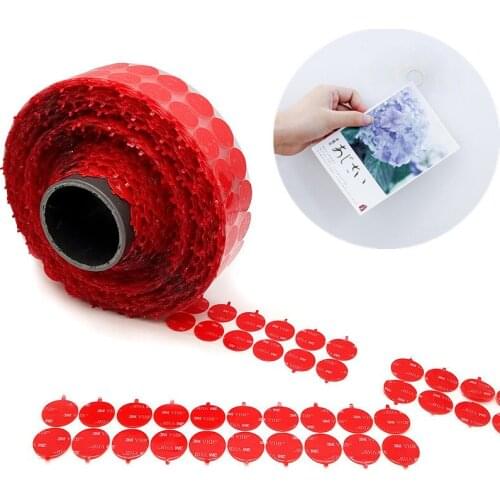 100pc Super 3M Double Sided Acrylic Tape Self Adhesive Mounting Fixing Pad for car Two Sides Balloon Stickers Dots party supplie