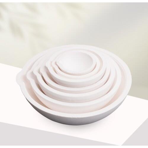 100g High Temperature Quartz Silica Melting Crucible Dish Bowl Pot Casting Gold Silver Metal Jewelry casting container
