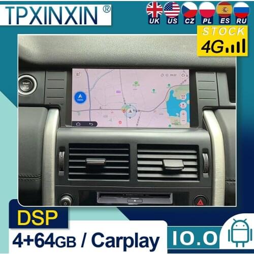 For Land Rover Discovery Android 10 Carplay Radio Player Car GPS Navigation Head Unit Car Stereo WIFI DSP BT