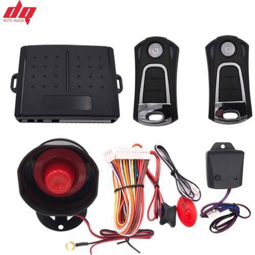 Car Style alarm system 12+4 Auto Door Remote Central Control Lock Locking Keyless Entry System with Alarm Speaker Alarm Indictor
