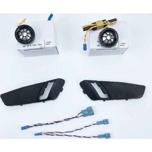 Car For BMW F25 F26 X3 X4 Series Front Door Tweeter Cover Speaker Loudspeaker Modification Sticker Decoration Original Upgrade