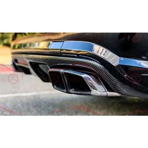 For Mercedes CLS 218 carbon fiber, rear lip, Chin, small enclosure, diffuser, body kit, auto parts