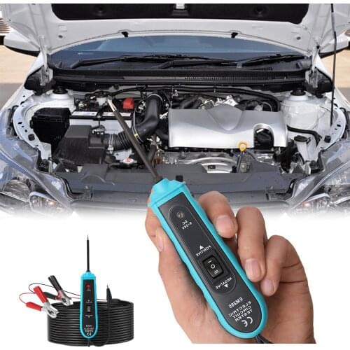 EM285 Automotive Electric Circuit Tester Car Electrical System Tester 6-24V Support Track And Locate Short Circuits Test Tools