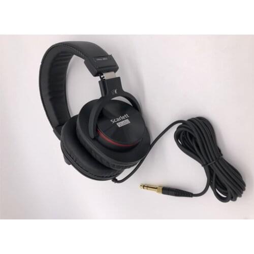 Hot Focusrite scarlett studio HP60 MkIII closed-back headphone, high sound quality long-lasting comfort for computer recording