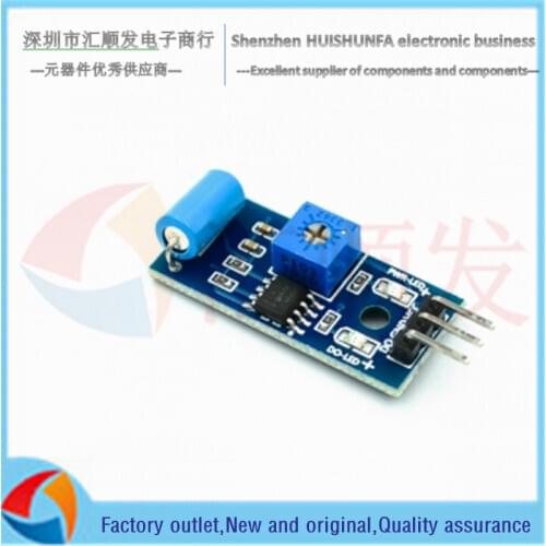 Normally closed vibration sensor module alarm sensor module sw-420