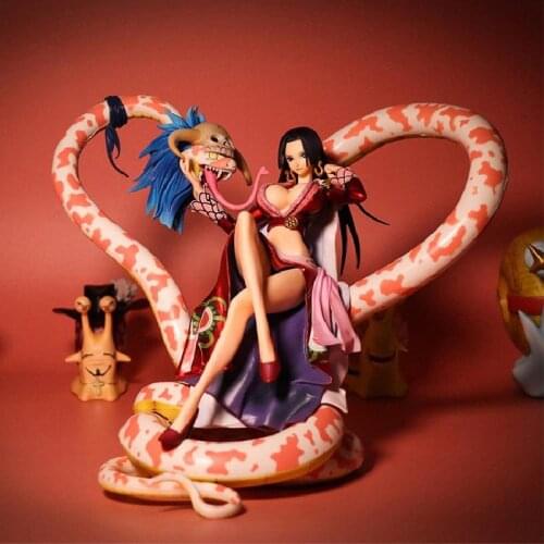 Pirate/one Piece Pop Female Emperor Boa Hancock Nine Snake Sitting Posture Under King Seven Wuhai Figure Teenagers Gift