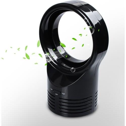 Portable Bladeless Fan Handheld Usb Rechargeable Mini Cooler No Leaf Handy Cooling Fan Air Cooler Fans Desktop Ventilateur#g4