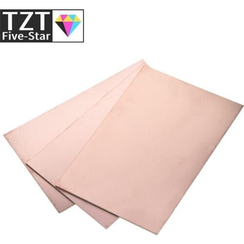 TZT Fr4 Pcb Single Side Copper Clad Plate Diy Pcb Kit Laminate Circuit Board 10x15cm