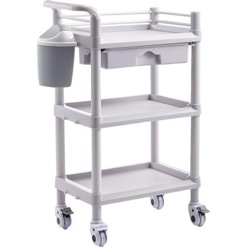 Japanese Cosmetology Car Cosmetology Special Hand Push Tool Car Tinder Car Instrument Treatment Car Trolley Shelf