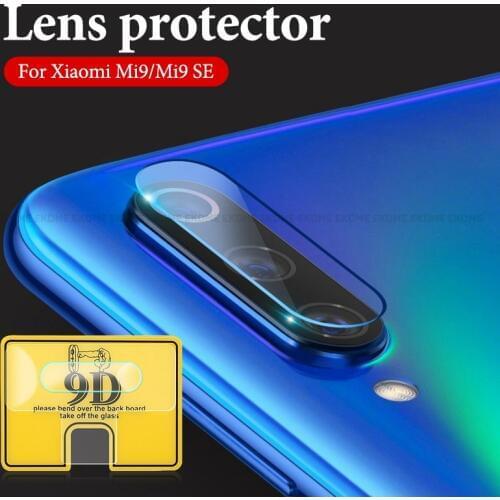 9D Phone Camera Protective Lens For Xiaomi Mi9 SE CC9E Mi8 Lite Mi 9T Pro Camera Transparent Protector For Xiaomi Mi 6X MiA2