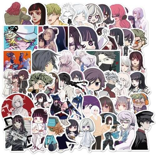 50Pcs Akudama Drive Graffiti Stickers Japanese Anime For Suitcase Laptop Luggage Motorcycle Phone Skateboard Car Sticker
