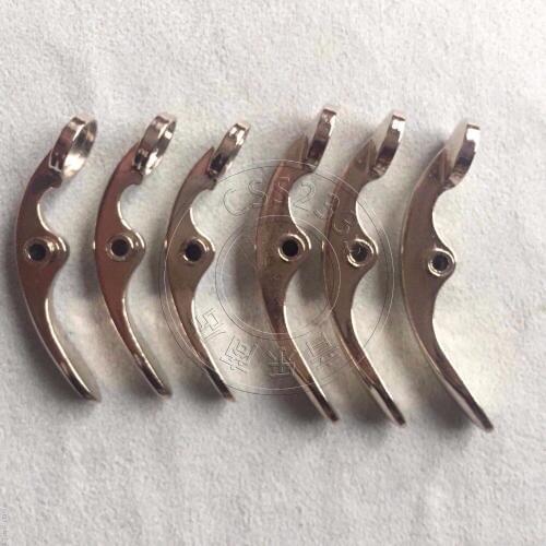 6 pcs trumpet water key/spit Valve for repairing nickel -plated
