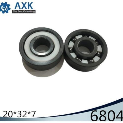 6804 Full Ceramic Bearing ( 1 PC ) 20*32*7 mm Si3N4 Material 6804CE All Silicon Nitride Ceramic 6804 Ball Bearings