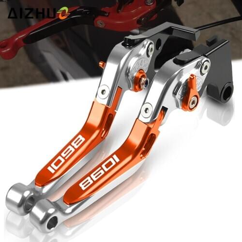 Motorcycle CNC Accessories Handbrake Folding Extendable Adjustable Clutch Brake Lever FOR DUCATI 1098 S TRicoloR 1098S 2007 2008
