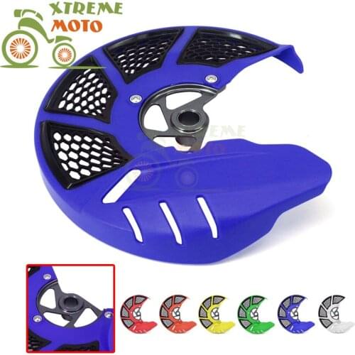 Motorcycle Front Brake Disc Rotor Guard Protector Cover For HUSQVARNA TC FC 125 250 300 350 450 2015-2017 2015 2016 2017