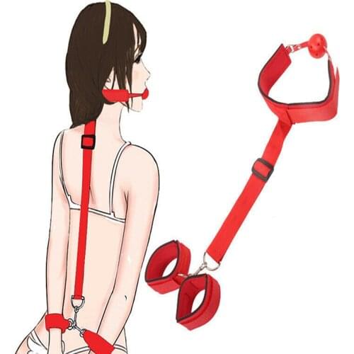 Manyjoy BDSM Bondage Restraint Fetish Slave Handcuffs Adult Erotic Sex Toys For Woman Couples Games No Vibator Sex Tools
