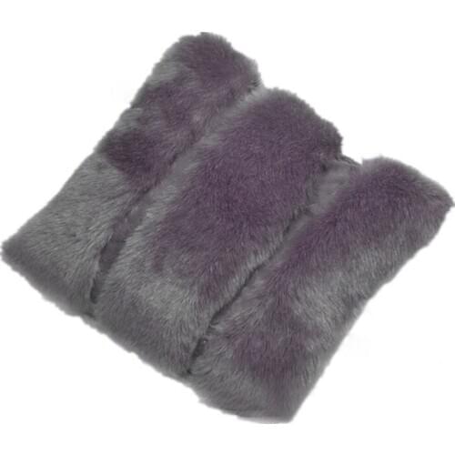Fur Throw Pillow Cushion High-end Faux Fox Fur Model House High-end Villa Bay Window Sofa Car Decoration