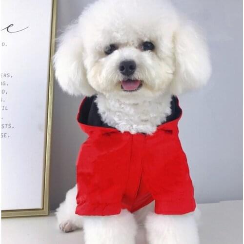 New Pet Dog Outdoor Jacket French Bulldog Windbreaker Raincoat Waterproof Clothes For Small Medium Dogs Chihuahua ZLC35