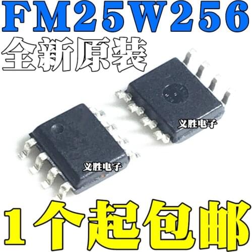 New and original FM25W256-G FM25W256-GTR FM25W256-S SOP8 Memory chips integrated IC, wide voltage SPI F - RAM, new memory IC 25