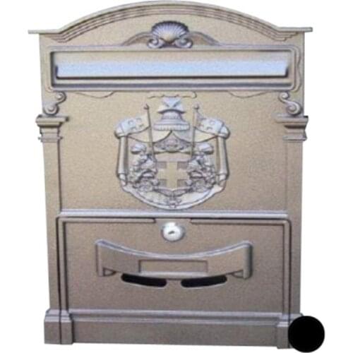 MAILBOX OUTDOOR 25X8X40,8CM NATUUR ALU NE EMPIRE NT97366