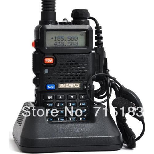 Portable BAOFENG UV-5R Walkie Talkie 136-174/400-520Mhz Dual Band UHF/VHF Radio original pofung uv-5r 5w FM VOX two way radio