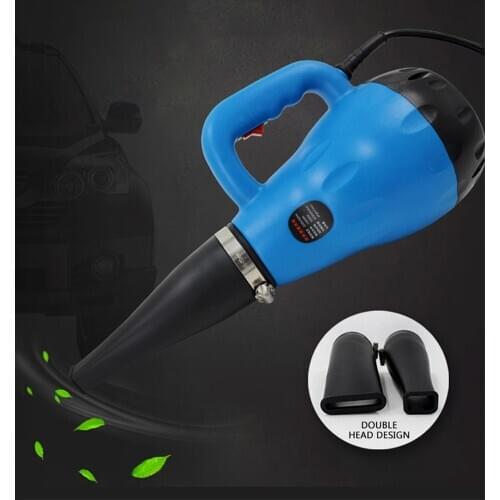 220V 1500W Portable Car Electric Dryer In-Car Vacuum Cleaner Folding Auto Dryer Car Cleaning Appliance With Heating Function