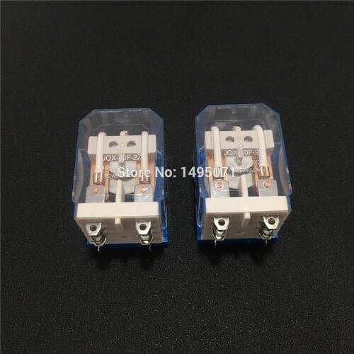 2pcs JQX-40F-2Z 40A HHC71C High Power Relay 12VDC 24VDC 110VAC 220VAC Electromagnetic Relays JQX-40F 2Z 8 Pin 2NO 2NC