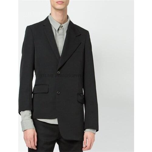 S-5xl 2020 New Men Suits Asymmetrical Irregular Blazers Hairstylist Nightclub Suit Coat Singer Stage Costumes Plus Size Clothing