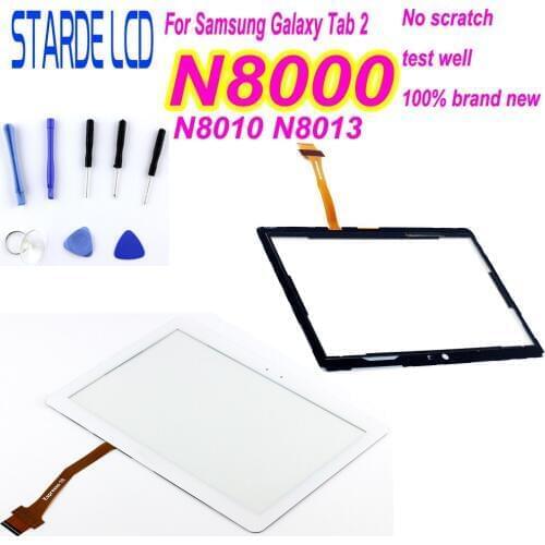 Starde 10.1'' For Samsung Galaxy Note N8000 N8010 N8013 Touch Screen Digitizer Sensor Outer Glass Tablet PC Replacement Parts