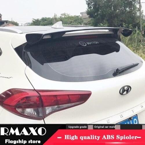 For Hyundai Tucson Spoiler 2018-2019 Hyundai ix35 Spoiler ABS plastic Material Car Rear Wing Color Rear Spoiler